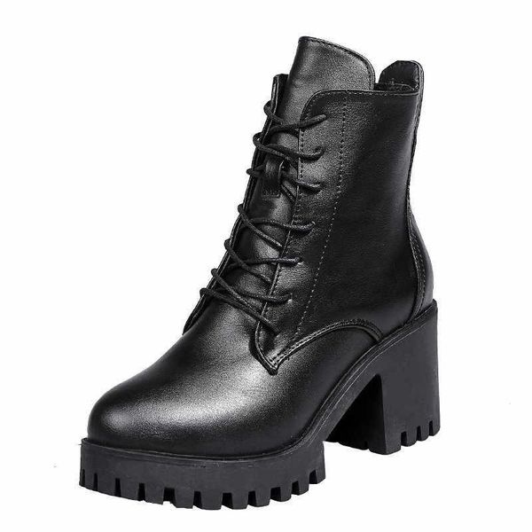 boots 2021 winter women square block heel high heels black leather platform lace-up short
boots 2021 winter women square block heel high heels black leather platform lace-up short