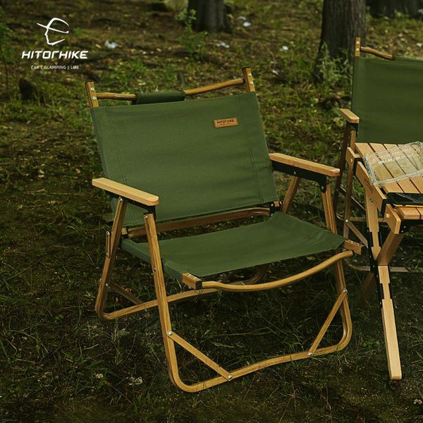 camp furniture hitorhike outdoor glamping portable wood grain aluminum folding camping chair with beech armrest
camp furniture hitorhike outdoor glamping portable wood grain aluminum folding camping chair with beech armrest