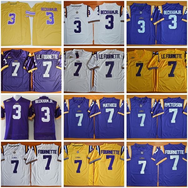football lsu tigers purple yellow white college 3 odell beckham jr. 7 leonard fournette le.fournette patrick peterson tryann mathieu jersey, Black
football lsu tigers purple yellow white college 3 odell beckham jr. 7 leonard fournette le.fournette patrick peterson tryann mathieu jersey, Black