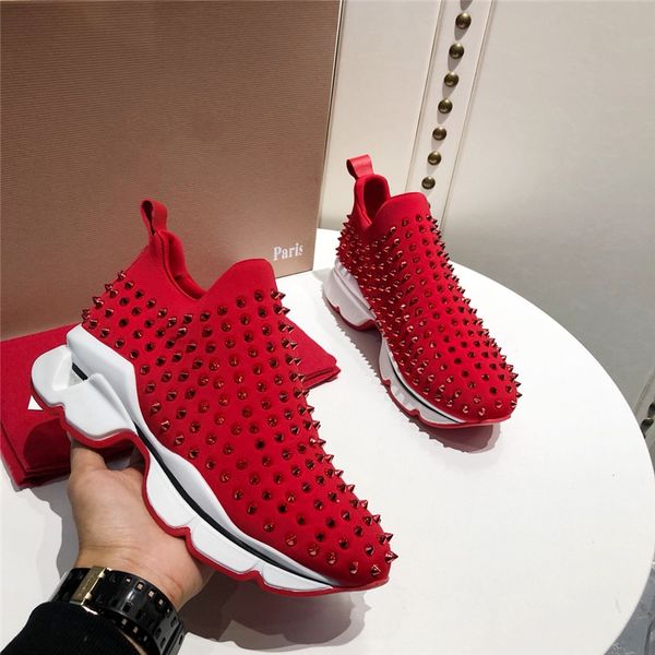 mens shoes red bottoms studded spikes fashion suede leather black silver women flat sneaker party lovers size 36-46 with box
mens shoes red bottoms studded spikes fashion suede leather black silver women flat sneaker party lovers size 36-46 with box