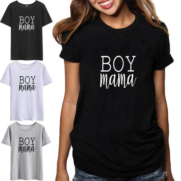 women's t-shirt boy mama shirts for women o-neck short sleeve cotton tee shirt femme black white loose tshirt top
women's t-shirt boy mama shirts for women o-neck short sleeve cotton tee shirt femme black white loose tshirt top