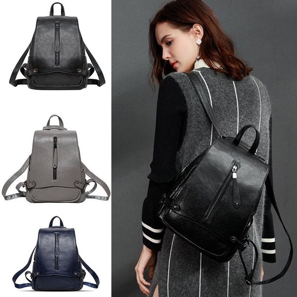 backpack style anti-theft genuine leather women simple travel school bag 2021 summer female
backpack style anti-theft genuine leather women simple travel school bag 2021 summer female