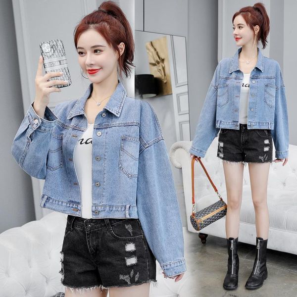 women's jackets real cowboy female jacket spring dress korean loose bf gv2w, Black;brown
women's jackets real cowboy female jacket spring dress korean loose bf gv2w, Black;brown