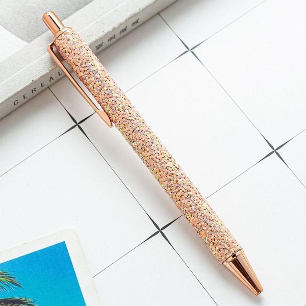 ballpoint pens metal pen gift school writing tools office kid students stationery sequin supplies l4r7, Blue;orange
ballpoint pens metal pen gift school writing tools office kid students stationery sequin supplies l4r7, Blue;orange