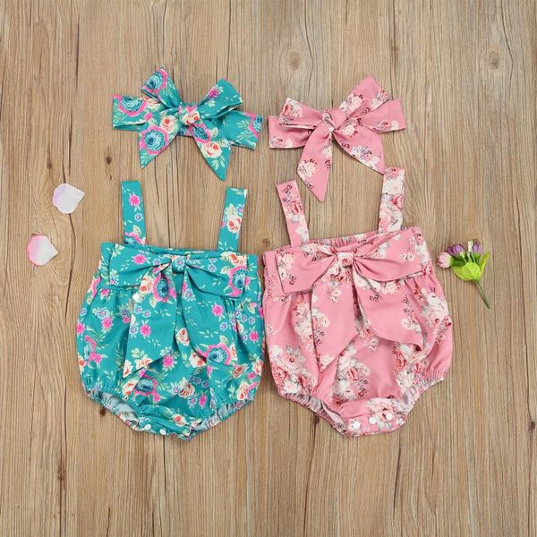 rompers summer baby girls romper outfits cute floral print sleeveless bow front strap jumpsuit with headband set toddler beachwear, Blue
rompers summer baby girls romper outfits cute floral print sleeveless bow front strap jumpsuit with headband set toddler beachwear, Blue