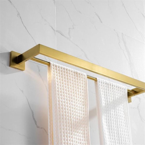 towel racks bathroom double bars 304 stainless steel wall mounted 50-60cm bath hardware brushed gold
towel racks bathroom double bars 304 stainless steel wall mounted 50-60cm bath hardware brushed gold