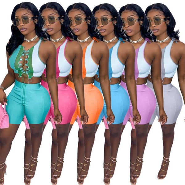 women's tracksuits wholesale items lots bulk women clothes shorts suits 2021 summer bind solid sleeveless vest outfits m6624 by dhl, Gray
women's tracksuits wholesale items lots bulk women clothes shorts suits 2021 summer bind solid sleeveless vest outfits m6624 by dhl, Gray