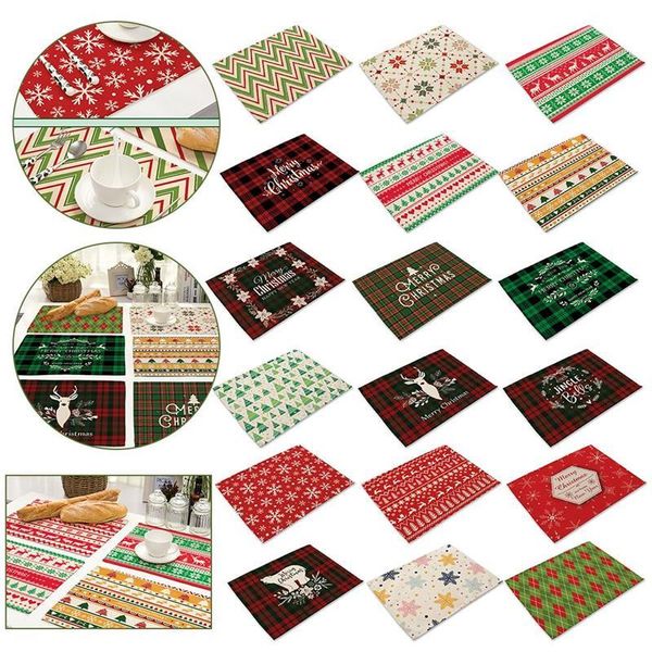 mats & pads christmas geometric printing cotton linen thermal insulation western placemat simple design tableware kitchen tool decoration 
mats & pads christmas geometric printing cotton linen thermal insulation western placemat simple design tableware kitchen tool decoration