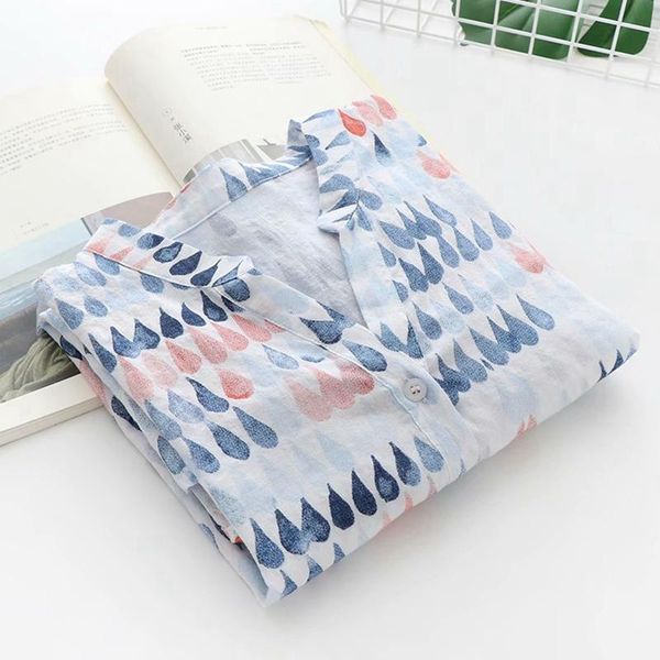 women's blouses & shirts printed cotton 100% women vintage style v-neck thin lighteight loose casual female outwear, White
women's blouses & shirts printed cotton 100% women vintage style v-neck thin lighteight loose casual female outwear, White