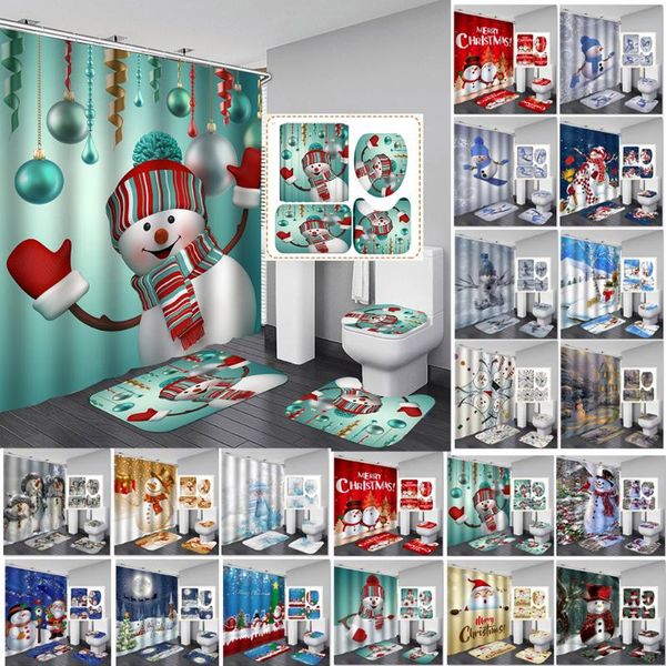 shower curtains santa claus printed christmas curtain set with bath mat anti-slip carpet bathroom partition waterproof home decor
shower curtains santa claus printed christmas curtain set with bath mat anti-slip carpet bathroom partition waterproof home decor