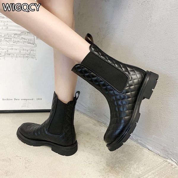 boots 2021 winter short women's thick-soled plus velvet warm fashion round toe leather mid-tube, Black
boots 2021 winter short women's thick-soled plus velvet warm fashion round toe leather mid-tube, Black