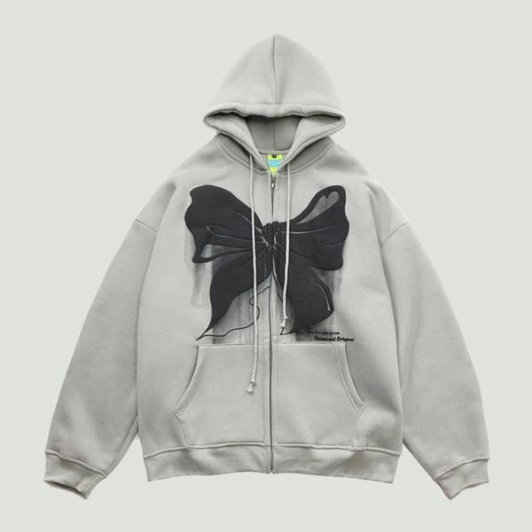 hip hop harajuku vintage bowknot print hoodi sweatshirts mens streetwear oversized casual cotton zipper hooded pullover unisex, Black
hip hop harajuku vintage bowknot print hoodi sweatshirts mens streetwear oversized casual cotton zipper hooded pullover unisex, Black