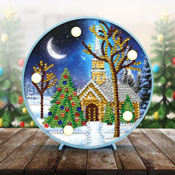 party decoration diy full drill diamond painting led night light christmas embroidery decor lamp
party decoration diy full drill diamond painting led night light christmas embroidery decor lamp