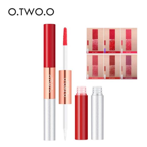 lip gloss o.two.o double head matte lipgloss with shine beauty makeup liquid lipstick long lasting pigment make up shimmer
lip gloss o.two.o double head matte lipgloss with shine beauty makeup liquid lipstick long lasting pigment make up shimmer