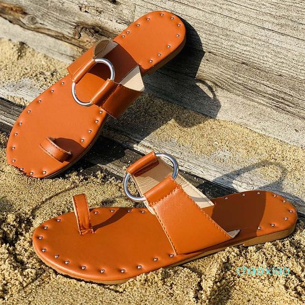 2021 women's beach sandals casual comfortable shoes female footwear clip toe metal ring ladies fashion summers slippers women, Black
2021 women's beach sandals casual comfortable shoes female footwear clip toe metal ring ladies fashion summers slippers women, Black