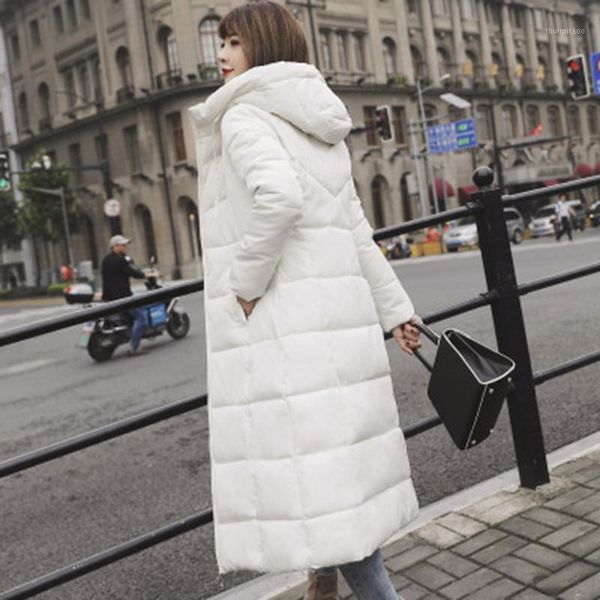 women's down & parkas 2021 women winter cotton warm padded jacket female long solid hooded thicken plus size overcoats, Black
women's down & parkas 2021 women winter cotton warm padded jacket female long solid hooded thicken plus size overcoats, Black