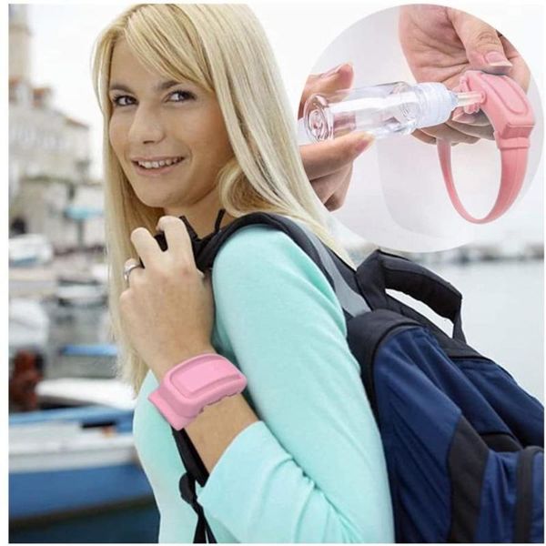 storage bottles & jars hand portable sanitizer silicone refillable wristband wearable dispenser pumps bracelet for travel
storage bottles & jars hand portable sanitizer silicone refillable wristband wearable dispenser pumps bracelet for travel