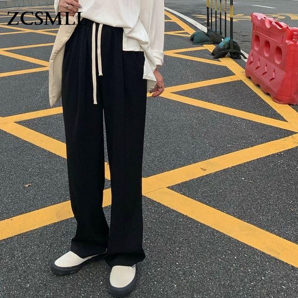 women's jeans zcsmll black slim drawstring casual pants autumn 2021 wild drape wide leg high waist mopping long, Blue
women's jeans zcsmll black slim drawstring casual pants autumn 2021 wild drape wide leg high waist mopping long, Blue