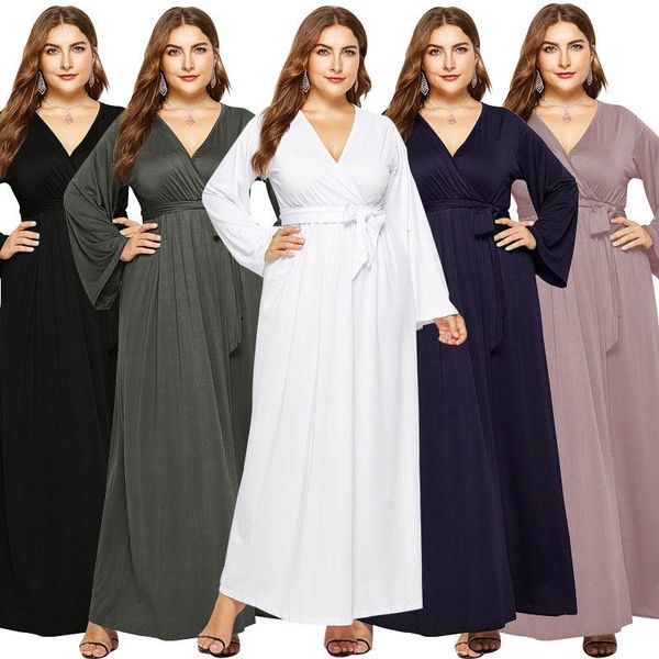 casual dresses irregular personality solid color long-sleeved women dress 2021 fashion large size spring autumn women's nbh38, Black;gray
casual dresses irregular personality solid color long-sleeved women dress 2021 fashion large size spring autumn women's nbh38, Black;gray