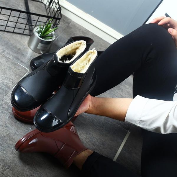 boots swyivy fur rain women shoes winter warm waterproof 2021 rianboots for water female, Black
boots swyivy fur rain women shoes winter warm waterproof 2021 rianboots for water female, Black