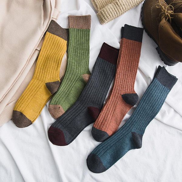 socks & hosiery harajuku retro cotton women lady knitted autumn winter in tube korean japanese striped sox yellow girls long w1239, Black;white
socks & hosiery harajuku retro cotton women lady knitted autumn winter in tube korean japanese striped sox yellow girls long w1239, Black;white