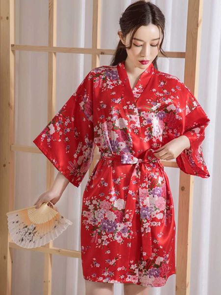 women's sleepwear summer women skirt above knee causual printing faux silk sation night-robe v-neck soft home clothes, Black;red
women's sleepwear summer women skirt above knee causual printing faux silk sation night-robe v-neck soft home clothes, Black;red