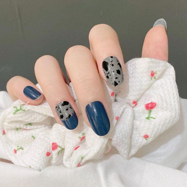 nail gel 24pcs blue grey nails patch glue type short paragraph ultra thin removable fashion manicure false, Red;pink
nail gel 24pcs blue grey nails patch glue type short paragraph ultra thin removable fashion manicure false, Red;pink
