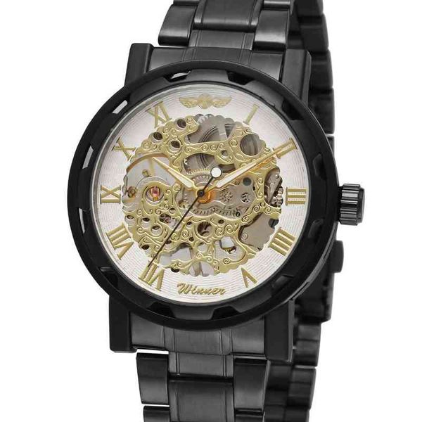 of gold number sier roman watches men's fashion watch automatic mechanical watch reloj hombre rustless steel band, Slivery;brown 
of gold number sier roman watches men's fashion watch automatic mechanical watch reloj hombre rustless steel band, Slivery;brown