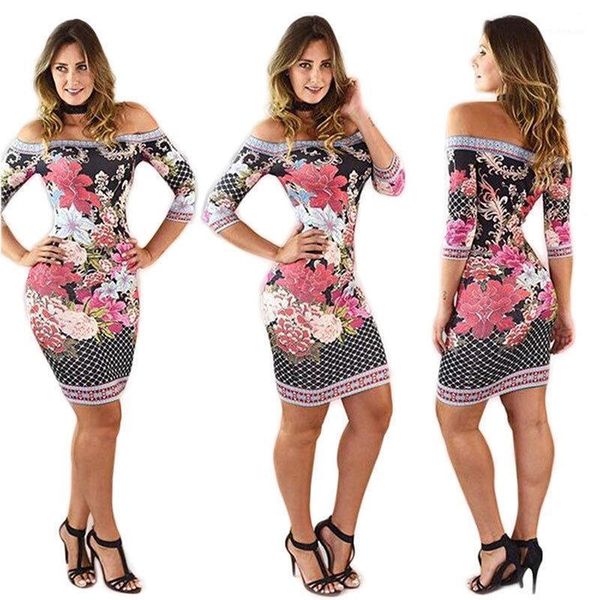 casual dresses summer 2021 fashion digital floral printing bag hip dress slash neck 3/4 sleeve off-shoulder sheath women, Black;gray
casual dresses summer 2021 fashion digital floral printing bag hip dress slash neck 3/4 sleeve off-shoulder sheath women, Black;gray