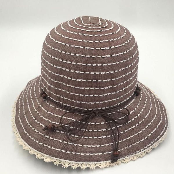 cloches studyset knitted hats summer cotton sun protection foldable lace brim sunshade hat casual uv cap, Blue;gray
cloches studyset knitted hats summer cotton sun protection foldable lace brim sunshade hat casual uv cap, Blue;gray