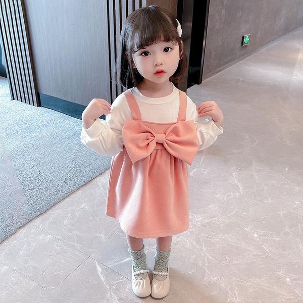 clothing sets hylkidhuose spring autumn girls children casual long sleeve t shirt bowknot princess dress kids clothes, White
clothing sets hylkidhuose spring autumn girls children casual long sleeve t shirt bowknot princess dress kids clothes, White