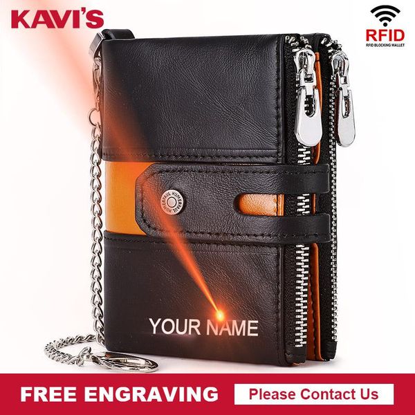 wallets kavis brand engraving rfid genuine leather men's wallet mini coin purse short male money bag small walet boys, Red;black
wallets kavis brand engraving rfid genuine leather men's wallet mini coin purse short male money bag small walet boys, Red;black