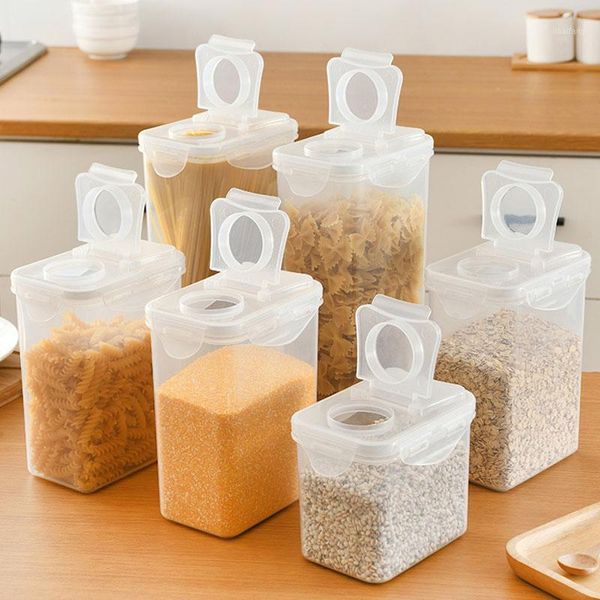 storage bottles & jars cereal dispenser box organizer kitchen items food container sealed moisture-proof grain simple tank
storage bottles & jars cereal dispenser box organizer kitchen items food container sealed moisture-proof grain simple tank