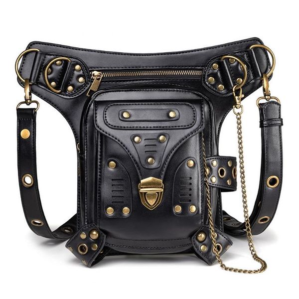 waist bags vintage pu motorcycle rivet women one shoulder messenger bag retro fashion design hip hop backpack bolsos de mujer
waist bags vintage pu motorcycle rivet women one shoulder messenger bag retro fashion design hip hop backpack bolsos de mujer