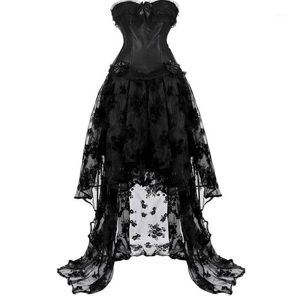 bustiers & corsets 51 corset dresses set high and low skirt tulle long party floral lace corselet overbust bustier plus size gothic sexy, Black;white
bustiers & corsets 51 corset dresses set high and low skirt tulle long party floral lace corselet overbust bustier plus size gothic sexy, Black;white