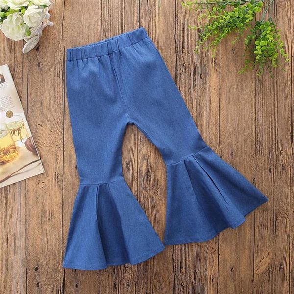 trousers toddler kids baby girls jeans blue bell-bottoms pants autumn comfortable elastic waist wide leg denim children clothes
trousers toddler kids baby girls jeans blue bell-bottoms pants autumn comfortable elastic waist wide leg denim children clothes