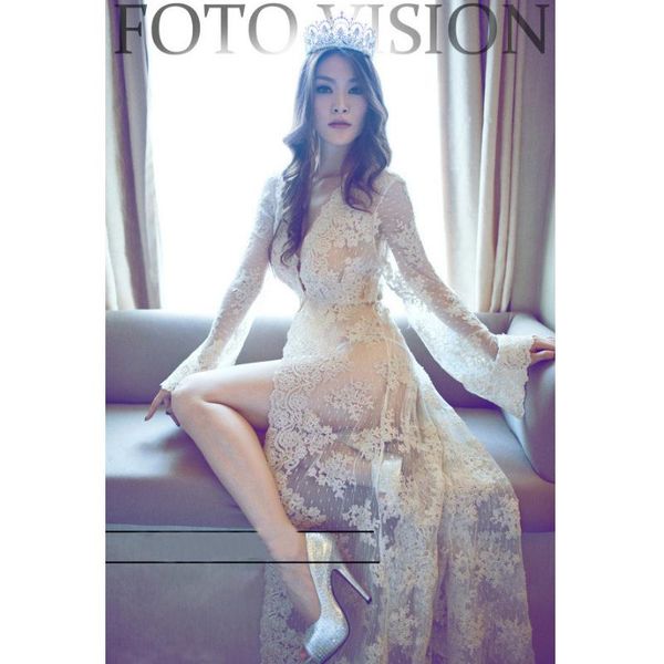 maternity dresses okaymom pregnant women pography props fashion long lace dress royal style romatic beige color po shoot nightdress, White
maternity dresses okaymom pregnant women pography props fashion long lace dress royal style romatic beige color po shoot nightdress, White