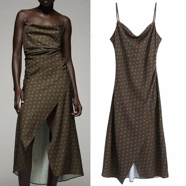 camisole 2021 new polka dot women sleeveless backless ruched wrap slip midi dress woman hem split ladies dresses 2fvb k2bh, Black;gray
camisole 2021 new polka dot women sleeveless backless ruched wrap slip midi dress woman hem split ladies dresses 2fvb k2bh, Black;gray