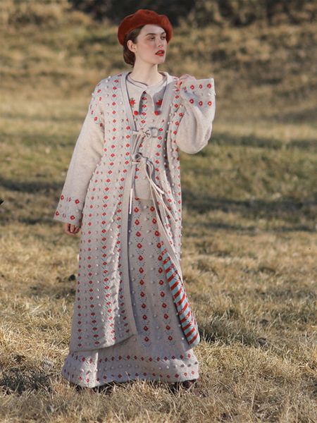 women's knits & tees original design autumn winter women oversize mori girls vintage handmade wool ball knitted long sweater cardigans, White
women's knits & tees original design autumn winter women oversize mori girls vintage handmade wool ball knitted long sweater cardigans, White
