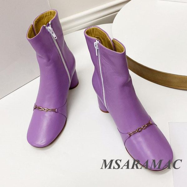 boots elegant violet chain high heel ankle leather round toe short winter fashion street ladies party shoes, Black
boots elegant violet chain high heel ankle leather round toe short winter fashion street ladies party shoes, Black