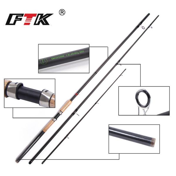 boat fishing rods ftk 99% high carbon spining rod feeder c.w. 40-120g standard 1.6mm carp stick super heavy tackle
boat fishing rods ftk 99% high carbon spining rod feeder c.w. 40-120g standard 1.6mm carp stick super heavy tackle