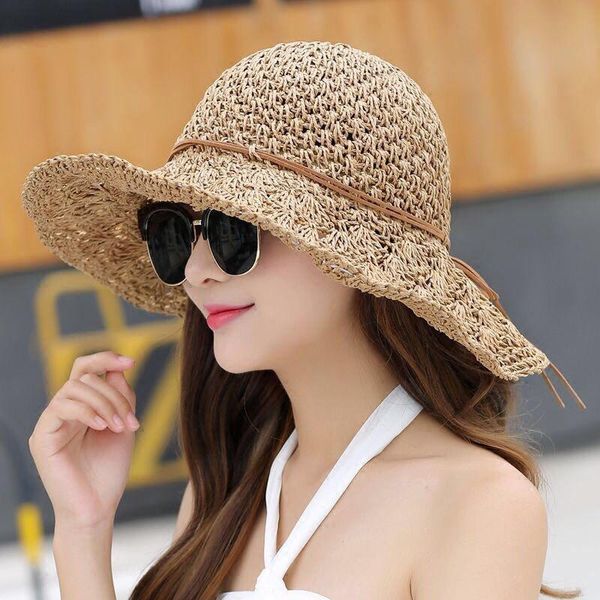 wide brim hats summer raffia straw sun visor for women foldable bowknot uv resistant panama beach hat elegant ladies cap, Blue;gray
wide brim hats summer raffia straw sun visor for women foldable bowknot uv resistant panama beach hat elegant ladies cap, Blue;gray