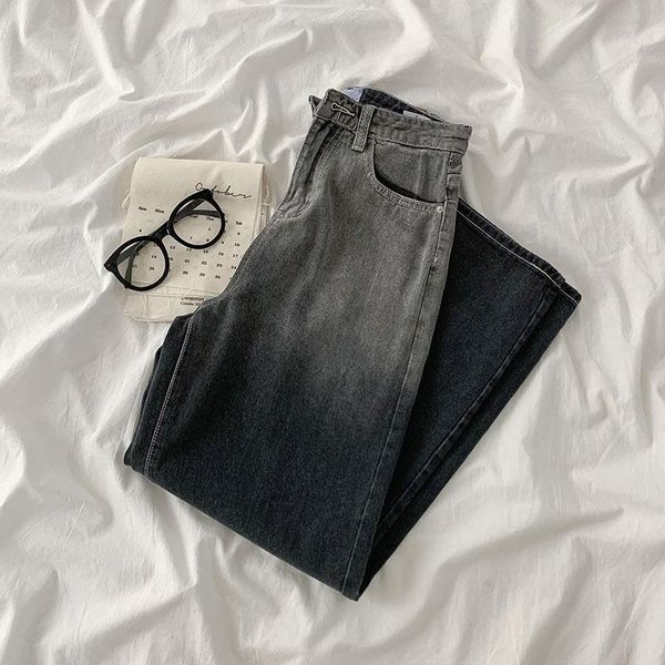 woman jeans pants straight loose women's wear temperament high waist trousers pantalones vaqueros mujer, Blue
woman jeans pants straight loose women's wear temperament high waist trousers pantalones vaqueros mujer, Blue