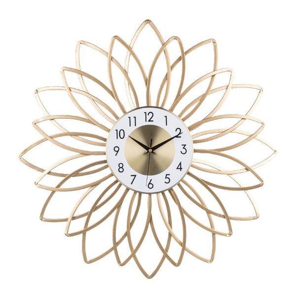 wall clocks modern design 1 pcs 24-inch 60cm wrought iron silent decorative clock - golden
wall clocks modern design 1 pcs 24-inch 60cm wrought iron silent decorative clock - golden