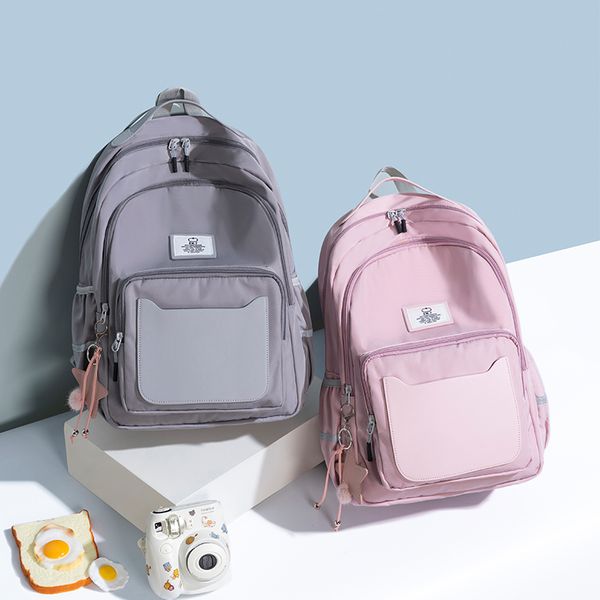 school bags nikki backpack student backpack casual fashion students teenagers large capacity
school bags nikki backpack student backpack casual fashion students teenagers large capacity