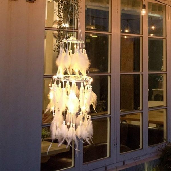 decorative objects & figurines led light dreamcatcher double-deck home wedding decoration party gift dromenvanger vintage wind chimes white
decorative objects & figurines led light dreamcatcher double-deck home wedding decoration party gift dromenvanger vintage wind chimes white