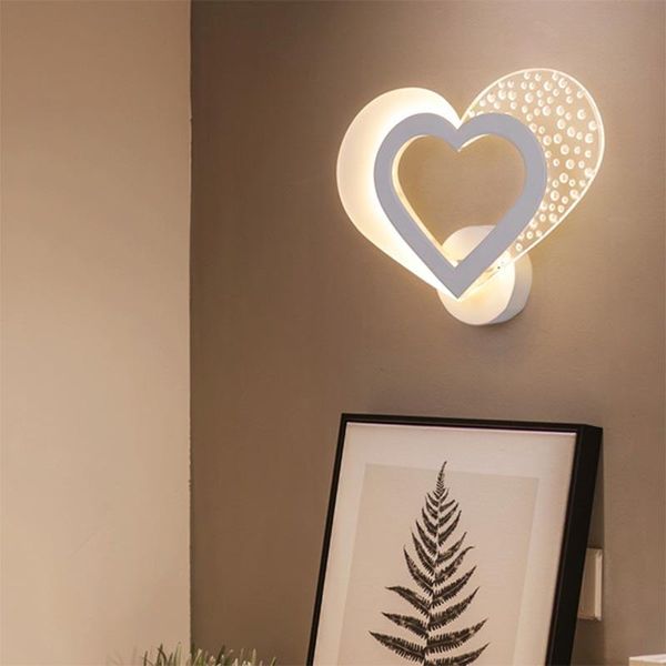romantic sweet heart wall lamp modern minimalist led bedside lamp nordic creative personality aisle corridor bedroom wall lights
romantic sweet heart wall lamp modern minimalist led bedside lamp nordic creative personality aisle corridor bedroom wall lights