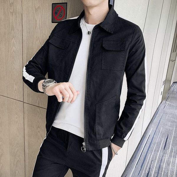 men's jackets thin jacket slim autumn black sport coat brief paragraph 2021 couples leisure business daily recommend wholesale, Black;brown
men's jackets thin jacket slim autumn black sport coat brief paragraph 2021 couples leisure business daily recommend wholesale, Black;brown