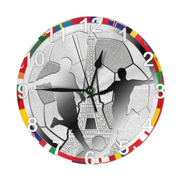 wall clocks playing football round clock 10 inch silent non ticking battery operated for living room kitchen bedroom office
wall clocks playing football round clock 10 inch silent non ticking battery operated for living room kitchen bedroom office