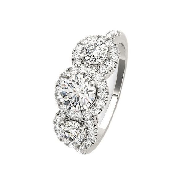 cluster rings three stones 925 sterling silver ring round cut white gem flower style women engagement band for wedding, Golden;silver
cluster rings three stones 925 sterling silver ring round cut white gem flower style women engagement band for wedding, Golden;silver
